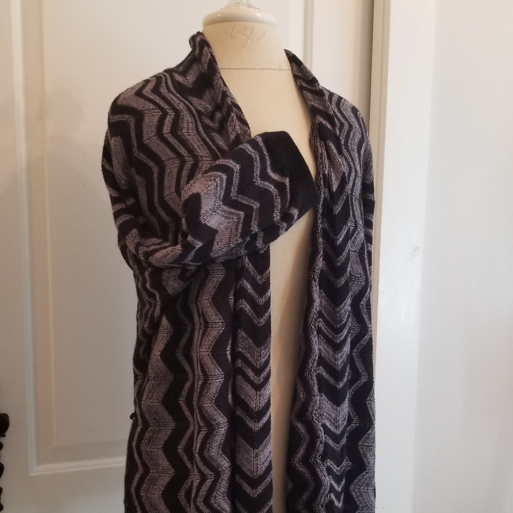 Chevron knit sweater